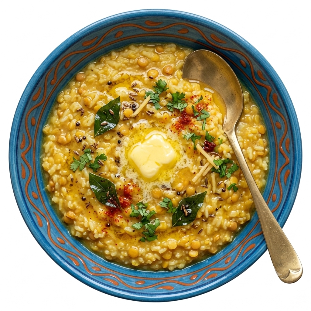 Butter Dal Khichdi